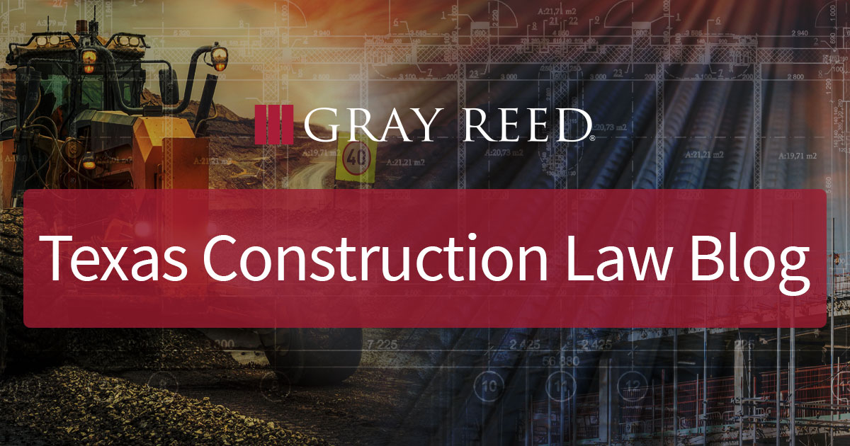 Home Texas Construction Law Blog